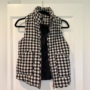 Plaid Vest